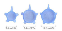 Cargar imagen en el visor de la galería, Tapas Elásticas de Silicona x6 Unidades - ToqueModerno
