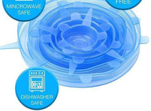 Cargar imagen en el visor de la galería, Tapas Elásticas de Silicona x6 Unidades - ToqueModerno
